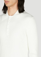 Courrèges - Knitted Polo Shirt in White