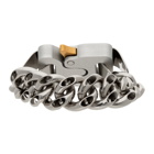 1017 ALYX 9SM Silver Hero 4X Chain Bracelet