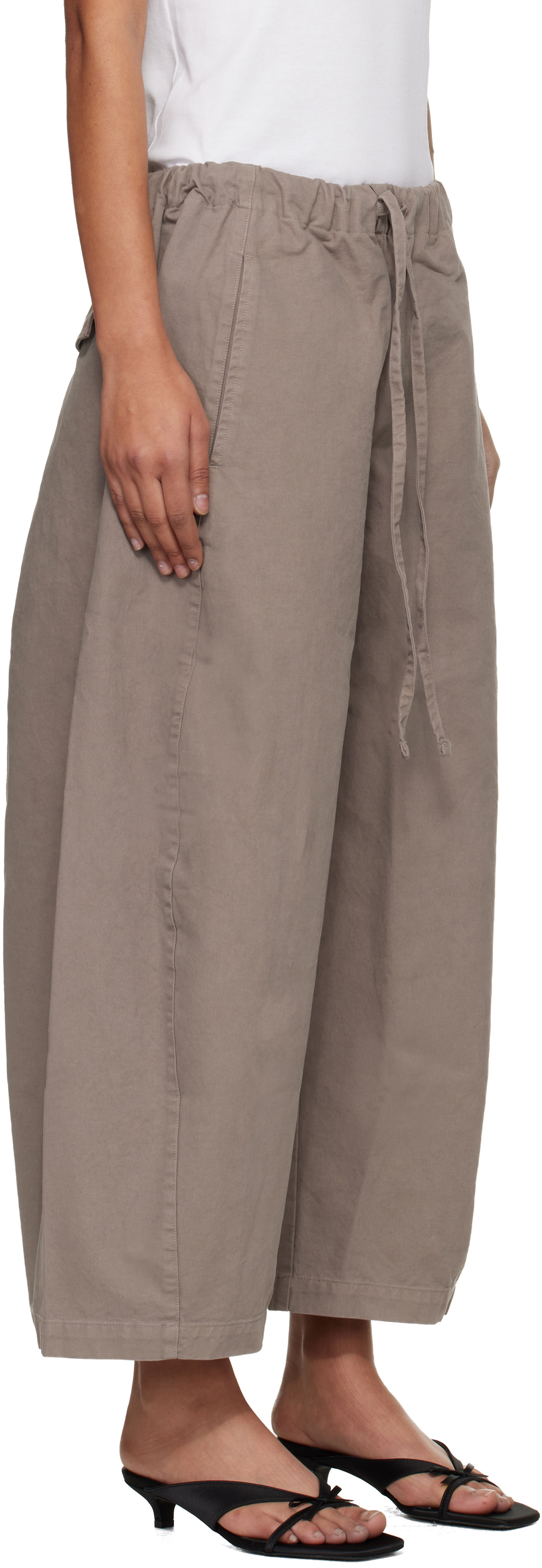 Entire Studios Taupe Loft Trousers
