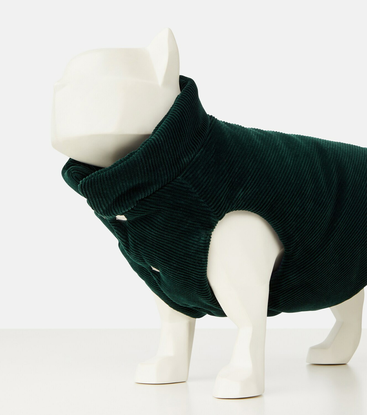 Gucci Reversible corduroy dog coat