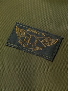 RRL - Dopp Kit Leather-Trimmed Nylon Pouch