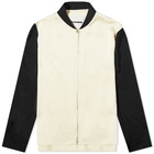 Jil Sander Women's Bomber Shirt Jacket in Champagne