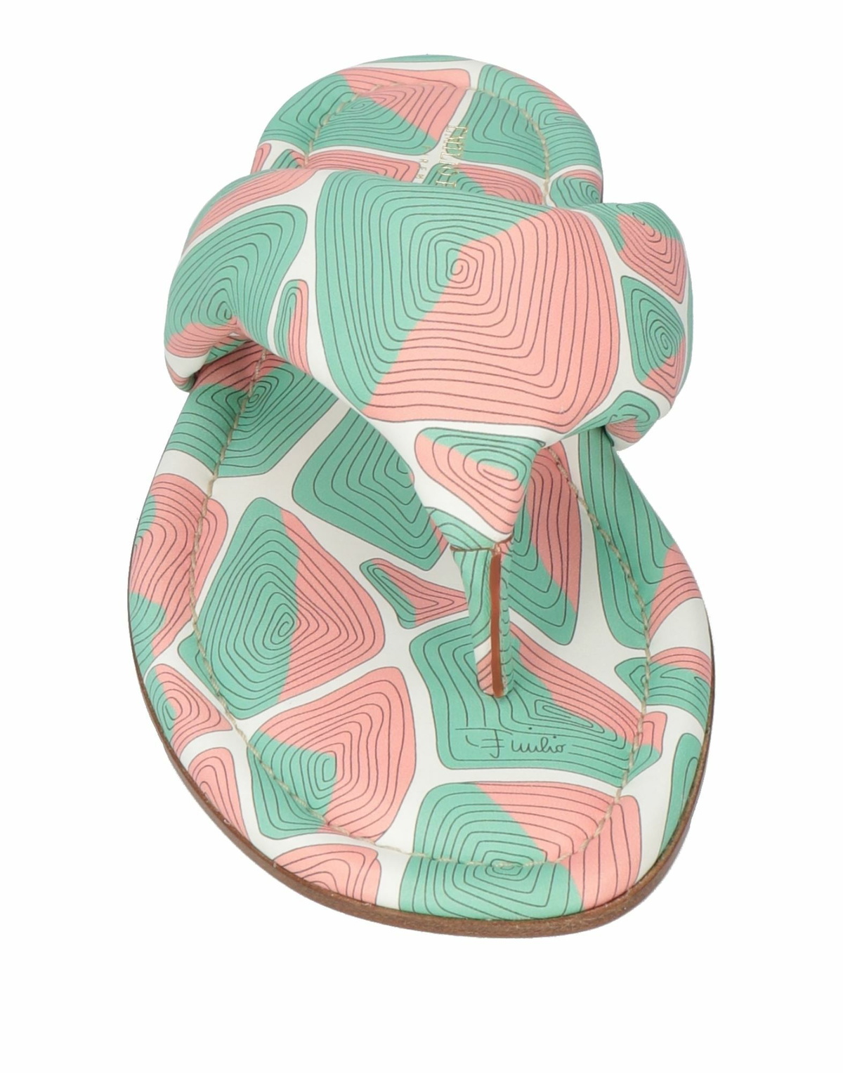 Pucci Womens Thong sandal Light in Green