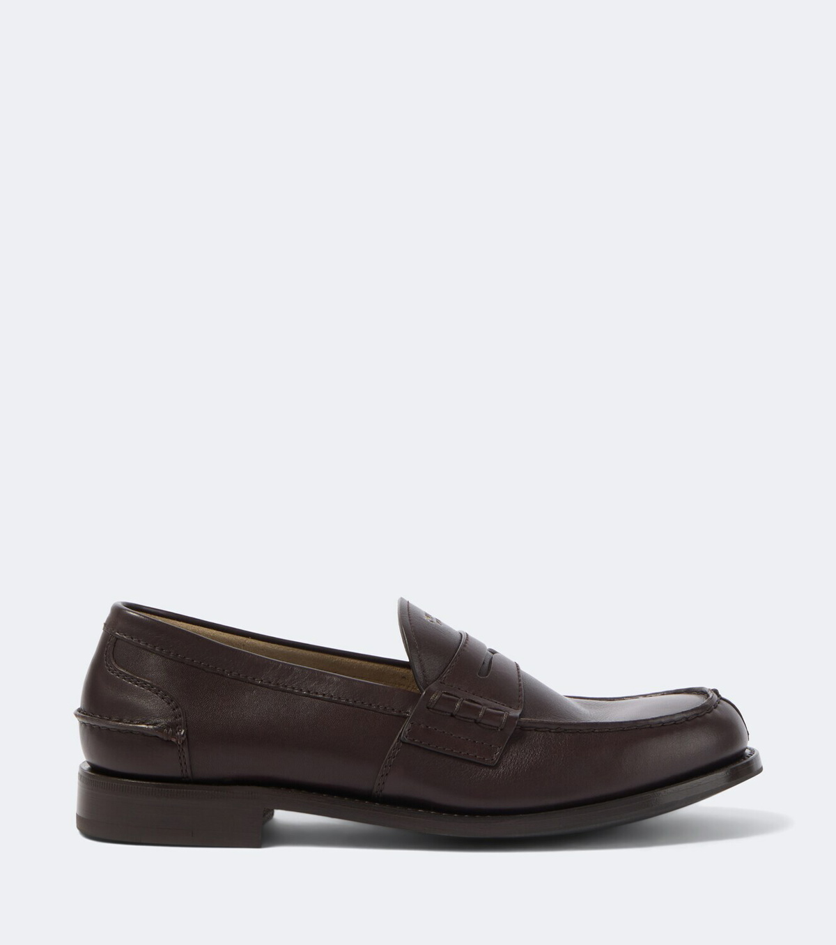 Prada Leather penny loafers