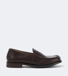 Prada Leather penny loafers