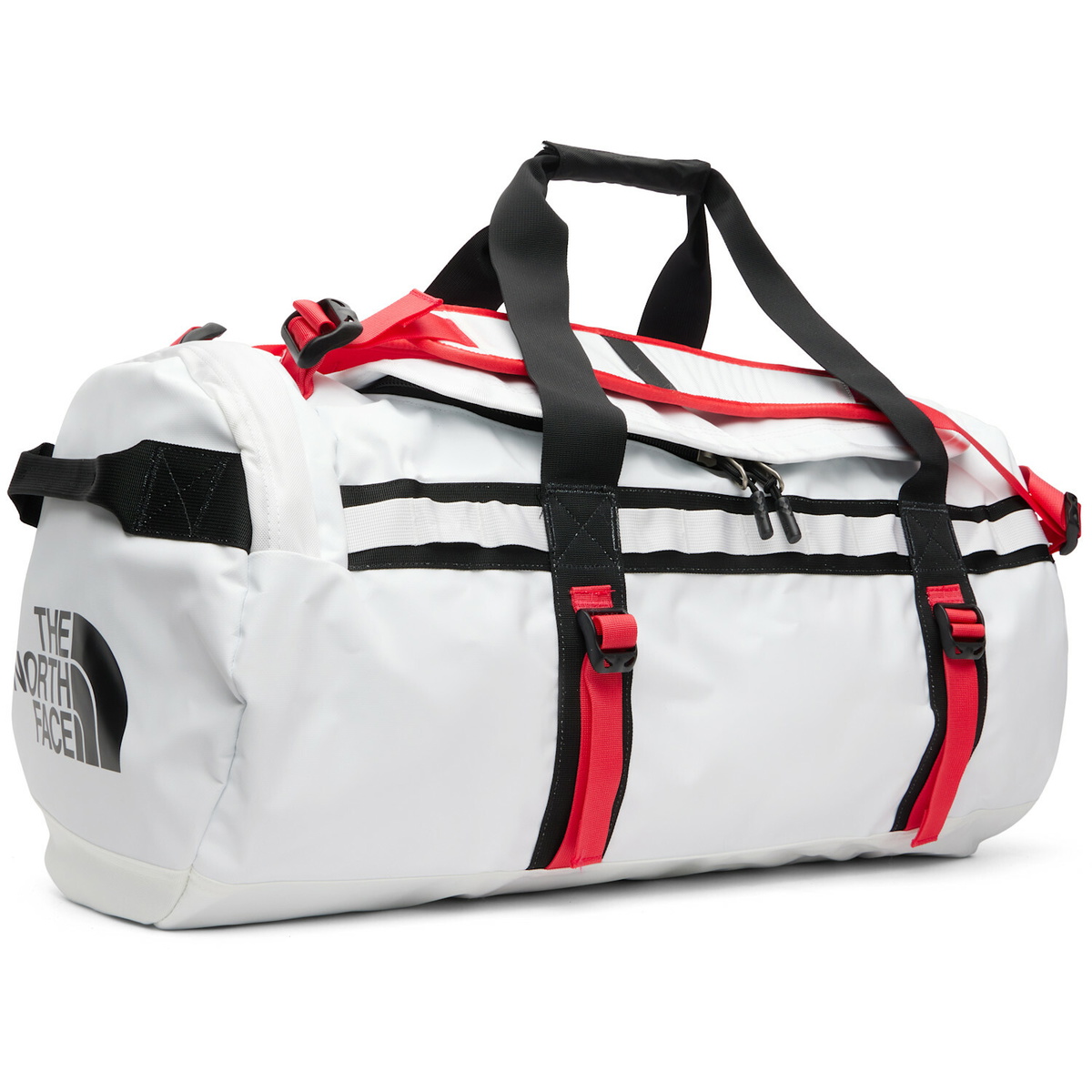 The North Face White Base Camp M Convertible Duffle Bag