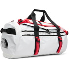 The North Face White Base Camp M Convertible Duffle Bag