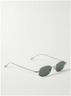 Gucci Eyewear - Rectangular-Frame Silver-Tone Sunglasses