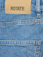 ROTATE Brantinia Denim Shorts