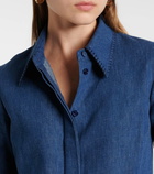 Gabriela Hearst Cruz cotton and linen shirt