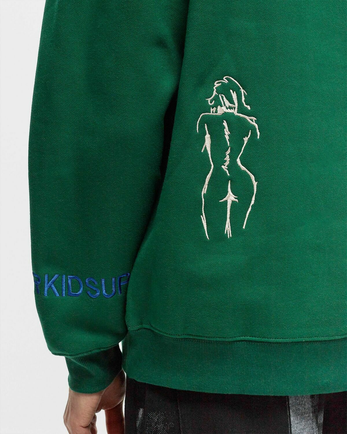 Kid Super Studios Super Sweatshirt Green Hoodies