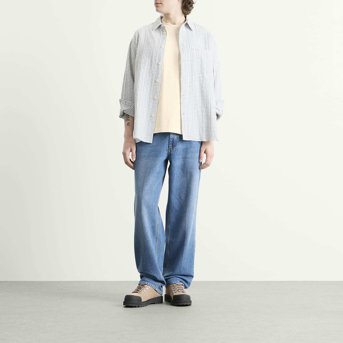 Foret Men's Bellis T-Shirt in Cloud