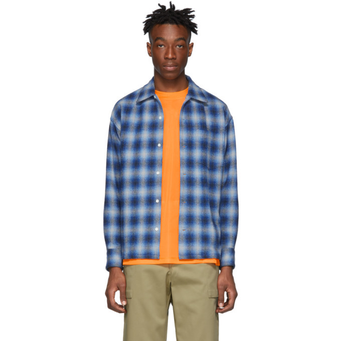 Photo: N.Hoolywood Blue Check Over Shirt