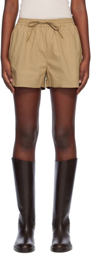 Photo: Matteau Tan Relaxed Shorts