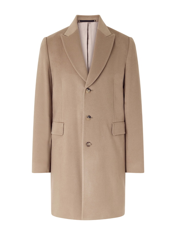 Photo: Paul Smith - Wool and Cashmere-Blend Coat - Neutrals
