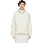 Kanghyuk Off-White Faux-Fur Turtleneck Sweater