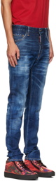 Dsquared2 Blue Print Cool Guy Jeans