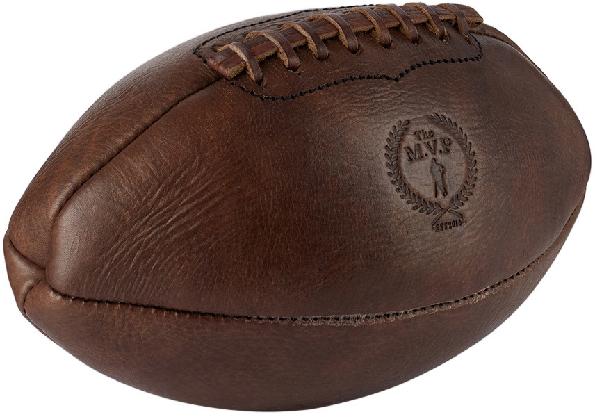 Modest Vintage Player Brown Retro Heritage Football