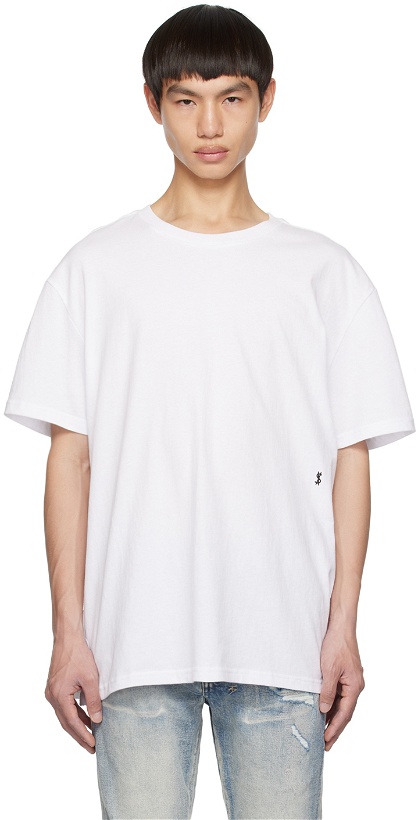 Photo: Ksubi White 4 X 4 Biggie T-Shirt