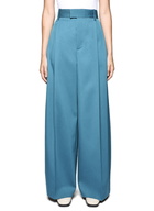 Wide-Leg Pants in Blue