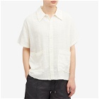 mfpen Men's Short Sleeve Senior Shirt in White