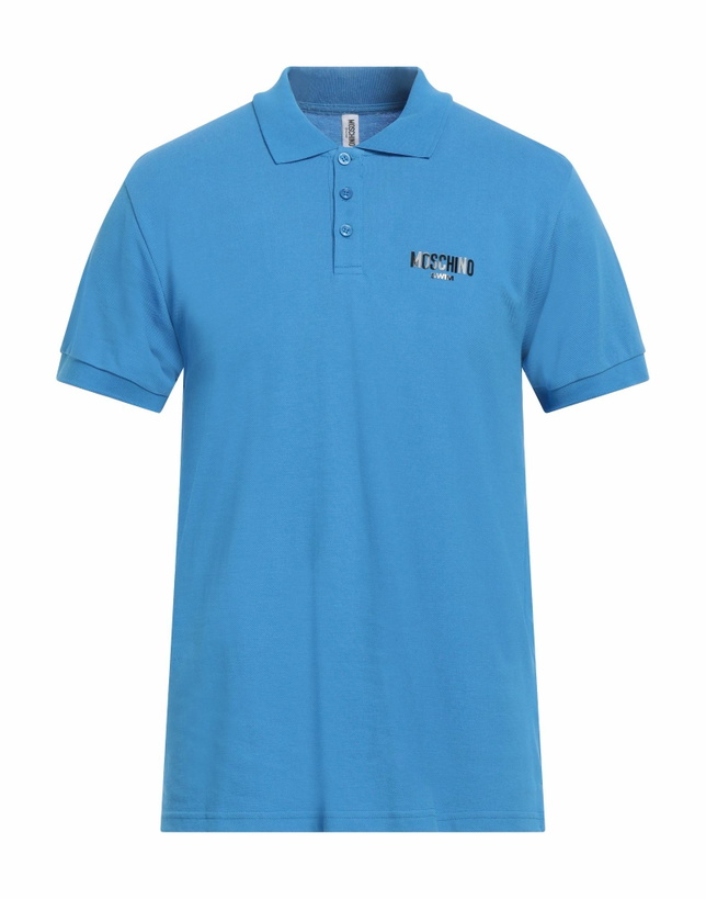 Photo: Moschino Mens Polo shirt Azure