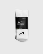 Nike Everyday Cushioned Training Crew Socks (3 Pairs) White Socks