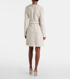 Giambattista Valli Fringed bouclé minidress