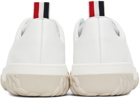 Thom Browne White Court Sneakers