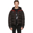 Marcelo Burlon County of Milan Black and Red Down Wings Jacket