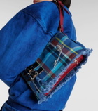 Vivienne Westwood Heather tartan canvas shoulder bag