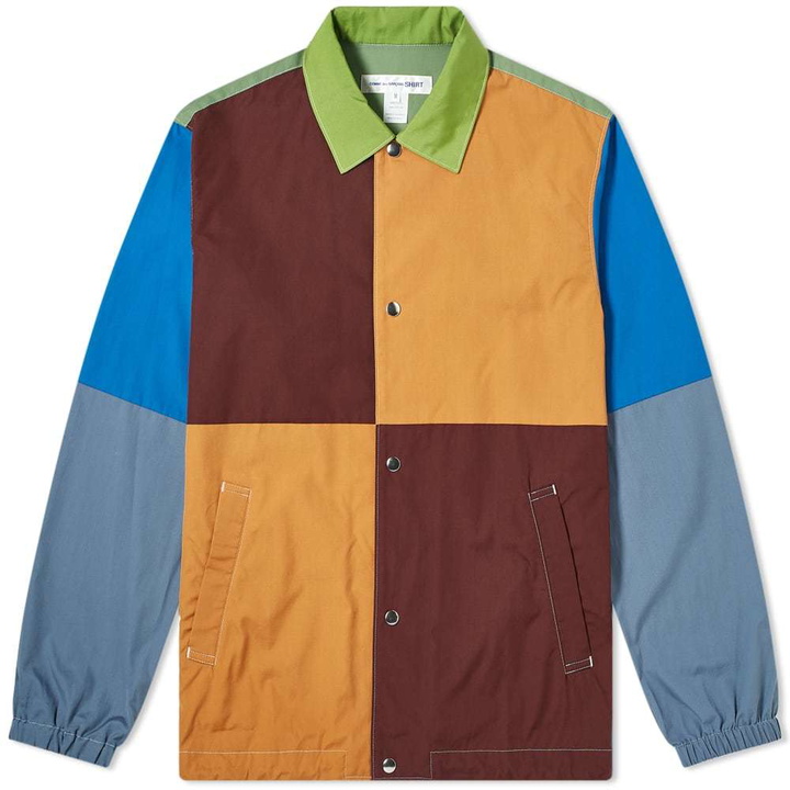 Photo: Comme des Garcons SHIRT Colour Block Coach Jacket