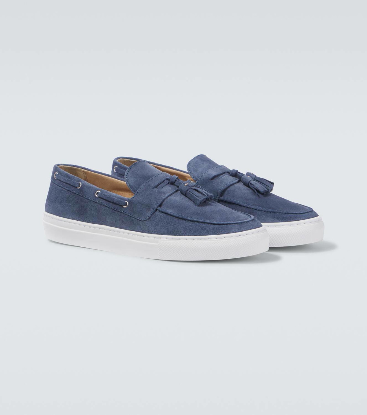 Frescobol Carioca Monta suede boat shoes