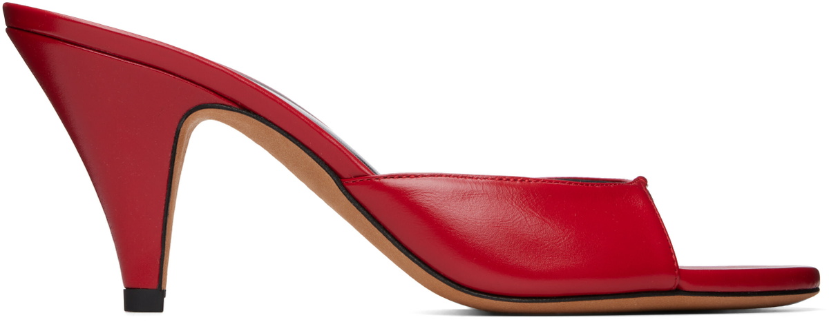 JUDE Red Haze Heeled Sandals