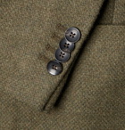 Lardini - Green Slim-Fit Unstructured Wool Blazer - Men - Green