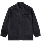 s.k manor hill Men's Barn Coat in Dark Navy Wool
