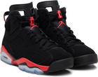 Nike Jordan Black Air Jordan 6 Retro Sneakers