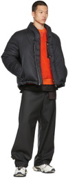 AMBUSH Orange Wool Fleece Sweatshirt
