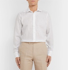 Kingsman - Turnbull & Asser White Linen Shirt - White