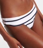 Heidi Klein Fold Over striped bikini bottom