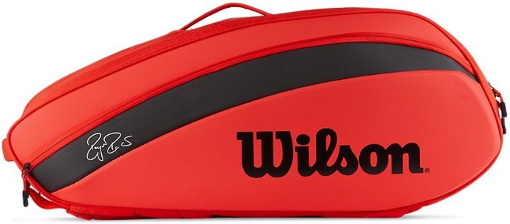 Photo: Wilson Red Roger Federer DNA 12 Pack Tennis Bag