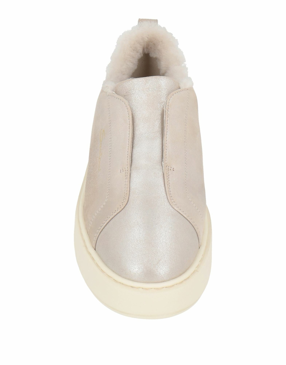 Santoni Womens Sneakers in Silver