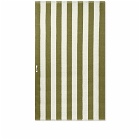 HOMMEY Striped Towel in Matcha Stripes