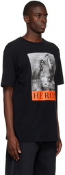 Heron Preston Black Cotton T-Shirt