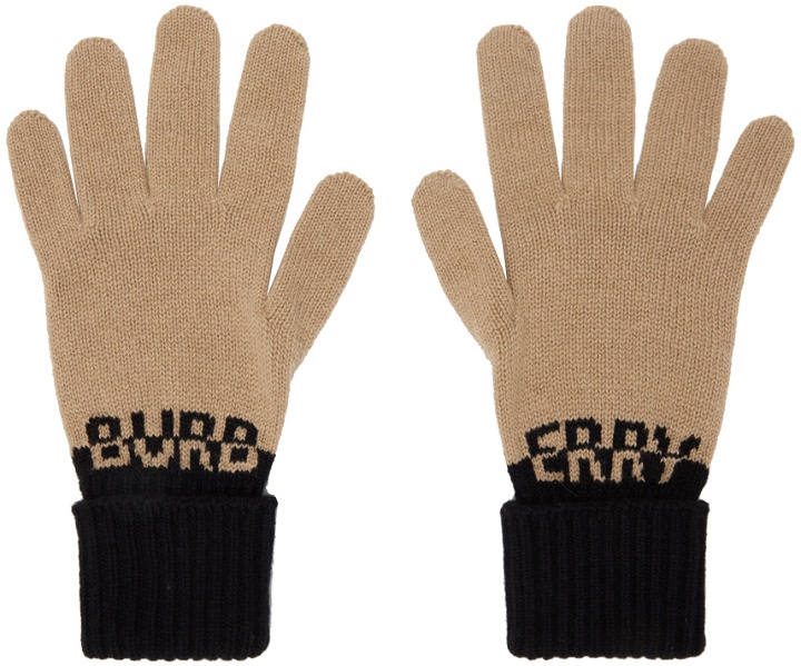 Photo: Burberry Tan Cashmere Gloves