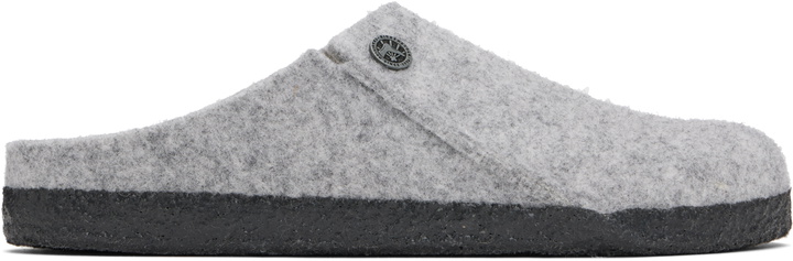 Photo: Birkenstock Gray Narrow Zermatt Slippers