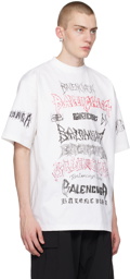 Balenciaga White DIY Metal T-Shirt