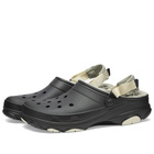 Crocs All Terrain Lined Clog in Black