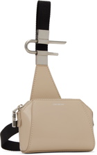 Givenchy Beige Mini Antigona U Crossbody Bag