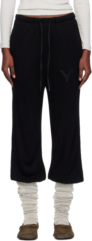 Photo: OPEN YY Black Layered Knee Socks Lounge Pants